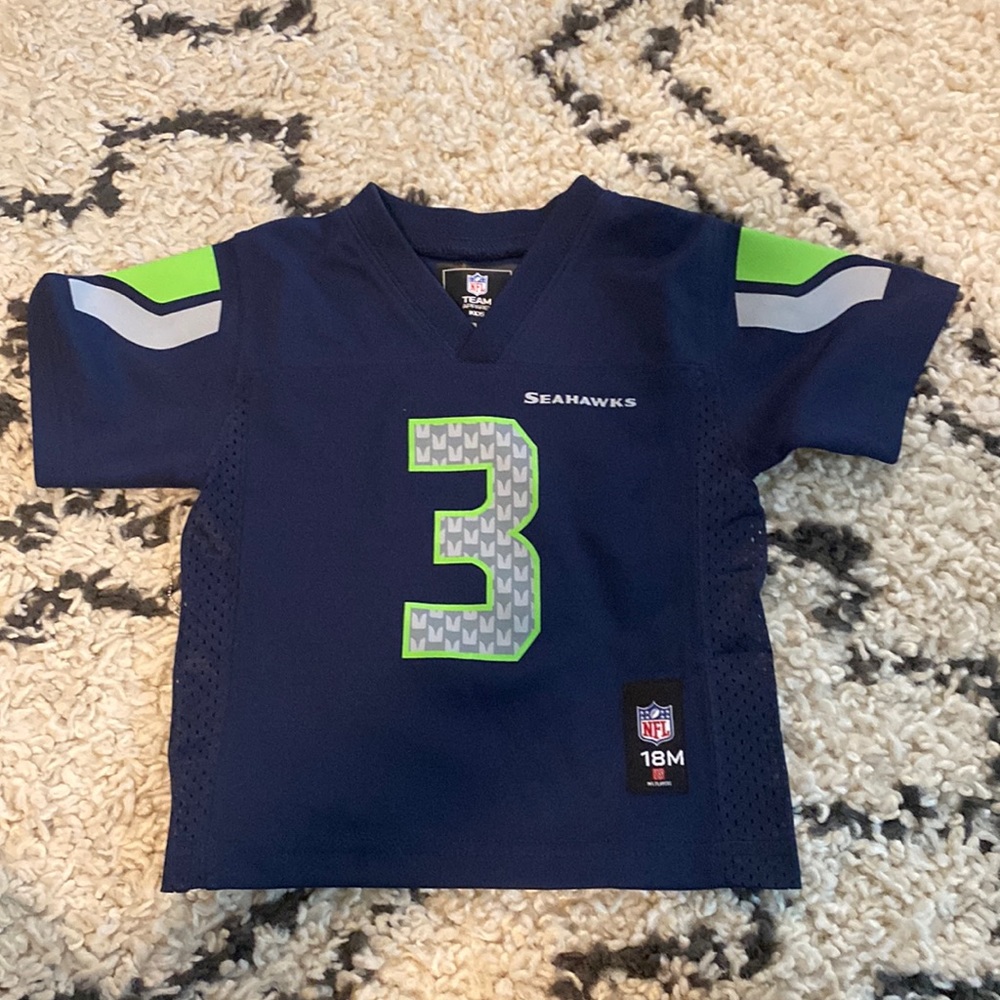 New without tags NFL Wilson Jersey - 18 months